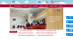 Desktop Screenshot of imi-k.edu.in